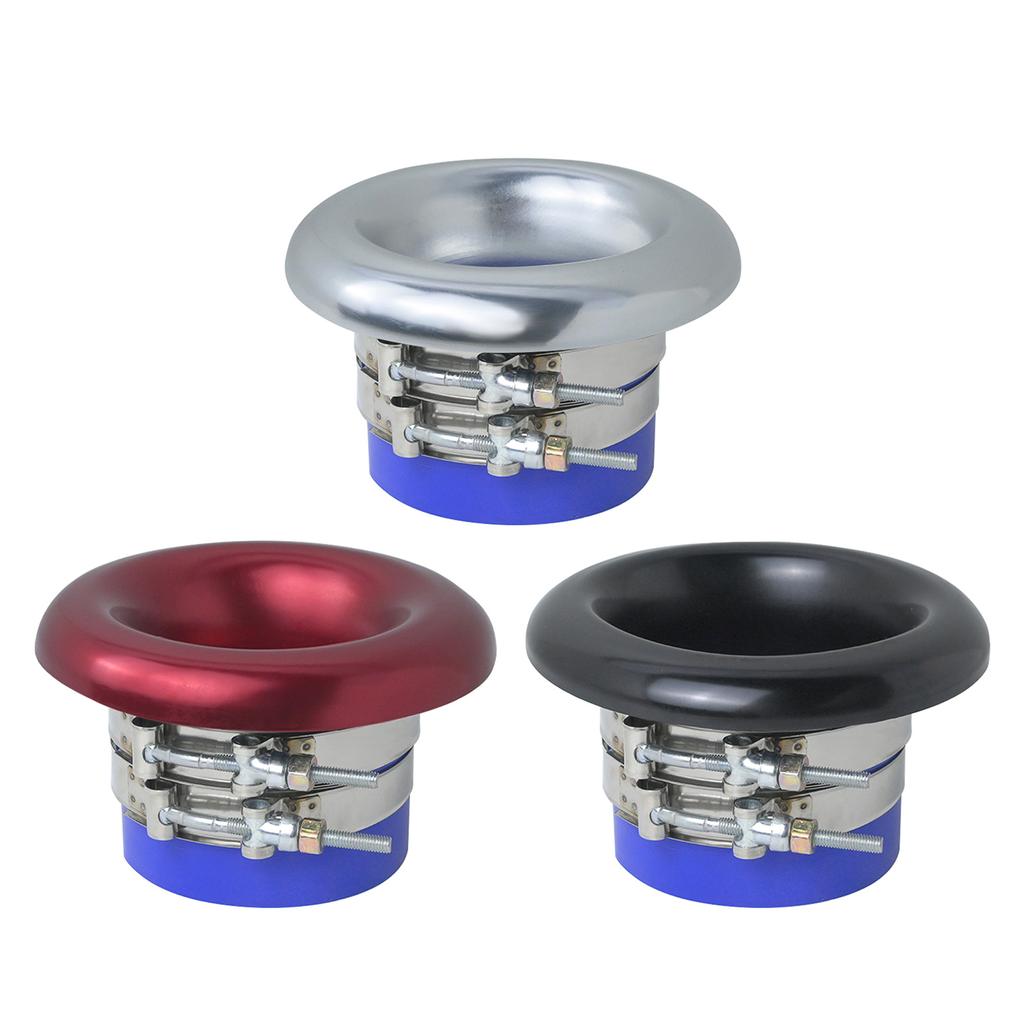 3/3,5/4 дюйма короткие рампы, холодный воздухозаборник, турбо-рожок, алюминиевый адаптер для скоростей стека, легкий автомобильный звуковой сигнал с турбонаддувом