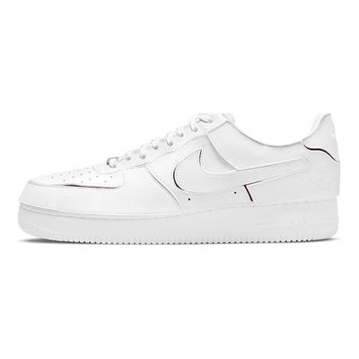 Кроссовки мужские Air Force 1/1 Белый Красный Varsity Черный DC9895-100