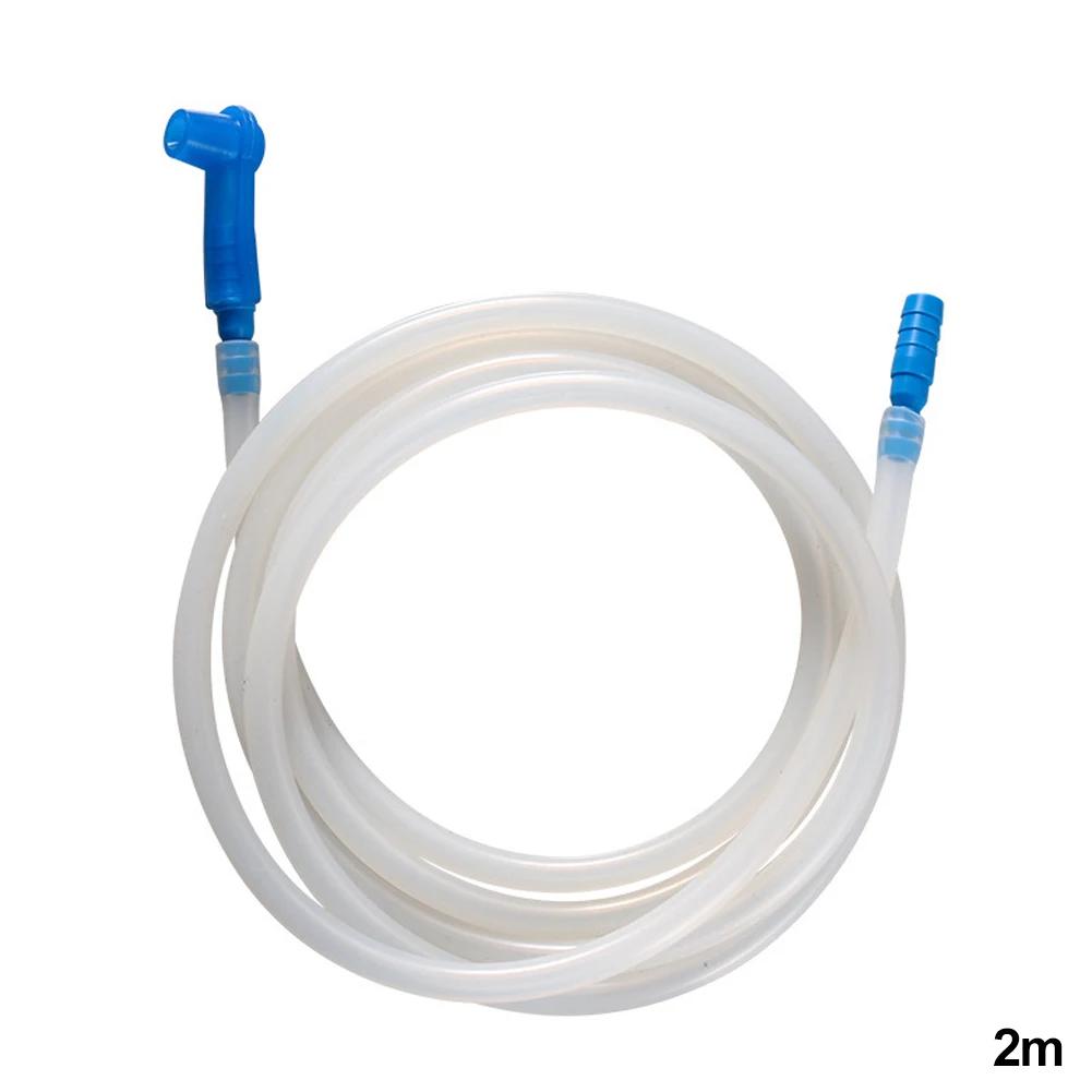 1.2m/2m Автомобильный насос для замены тормозной жидкости, пустой сливной масляный спускной клапан, синий масляный соединитель, аксессуары для заливки масла в автомобиль