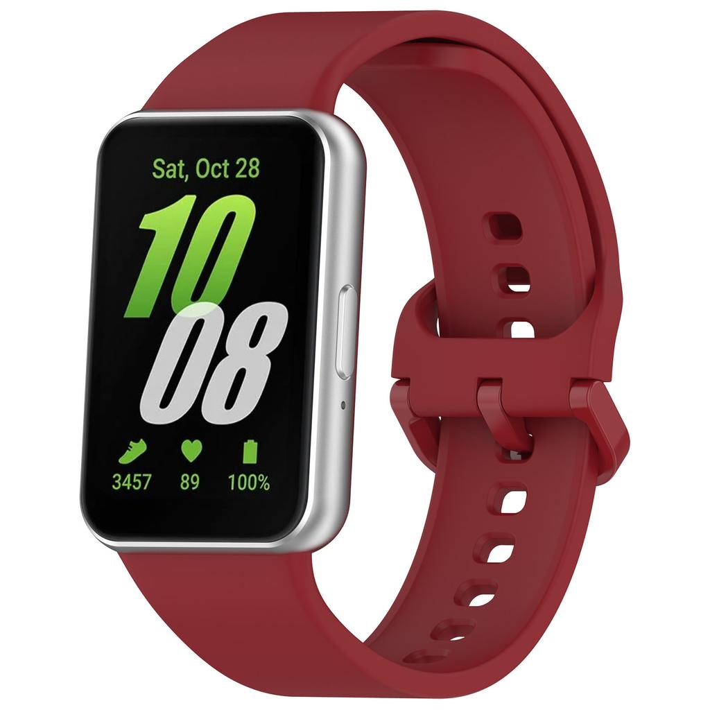 Спортивный силиконовый ремешок для Samsung Galaxy Fit 3 Браслет для умных часов Резиновый браслет Correa для Samsung Galaxy Fit3 Ремешки Аксессуары