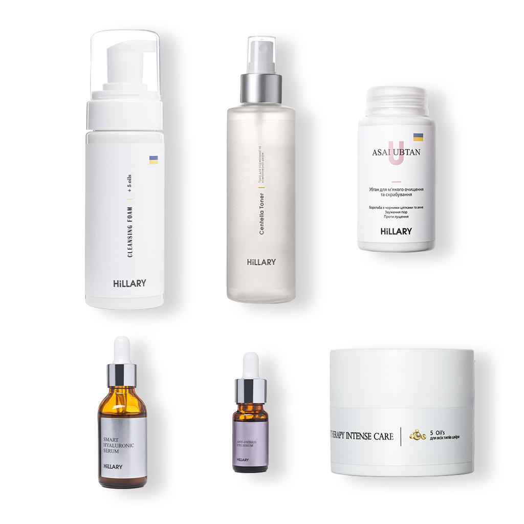 Набор для ежедневного ухода за нормальной и комбинированной кожей Hillary Perfect 6