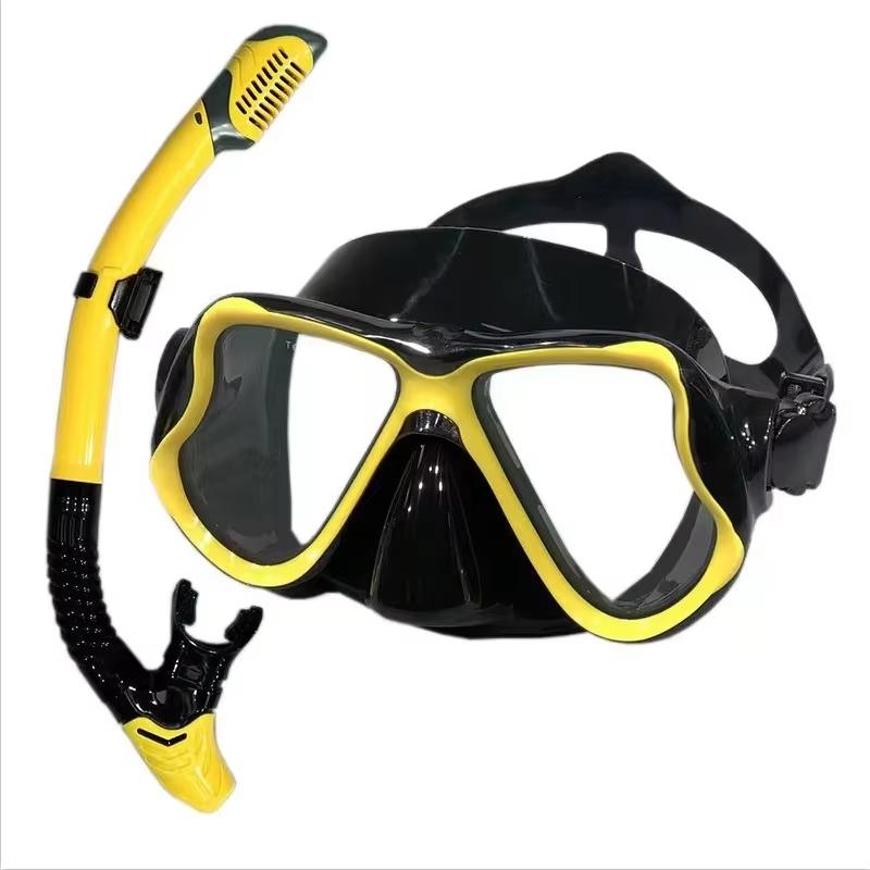 Diving Masks for Adults Snorkeling Breath Tube Set Glasses for Women Men Anti-slip Buckle Masks