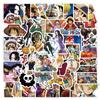 4850 100 шт. Аниме Наклейки One Piece Декали Граффити Скейтборд Ноутбук Телефон Машина Луффи Чоппер Крутая Мультяшная Наклейка Для Детей