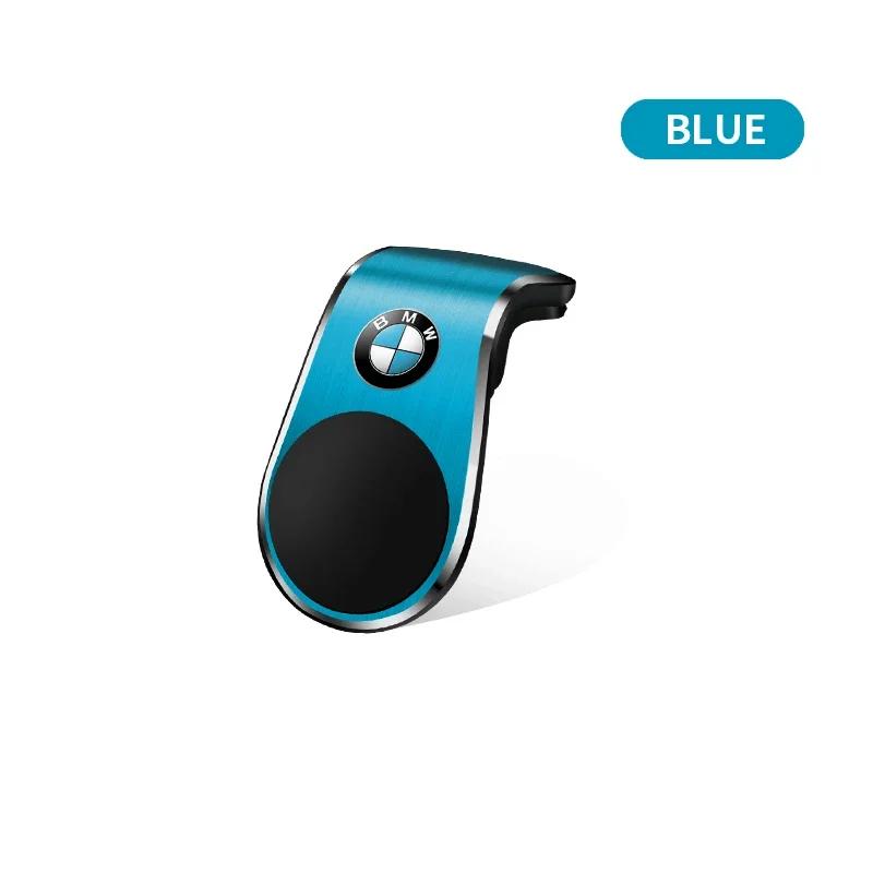 XOFDE1 Car Magnetic L-shaped Car Dedicated GPS Phone Holder Emblem For BMW Performance F30 F10 E90 E46 X6 E60 E70 E36 X3 X5 X7 X2 E91
