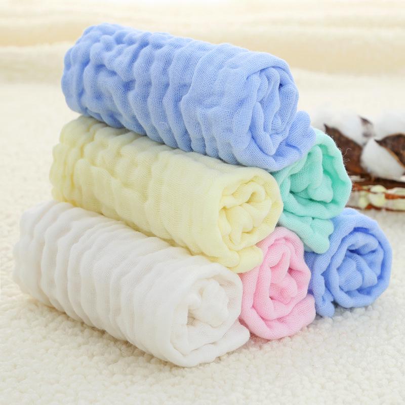 Six-Layer Pure Cotton Baby Towel & Bib Set