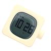 Vintage Cube Smart Alarm Clock with Night Light Rotating Switch Rechargeable Bedside Alarm Clock