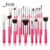 Rose-carmin/Silver Makeup Brushes Set Beauty Foundation Powder Eyeshadow Make Up Brush 25pcs Natural-synthetic Hair