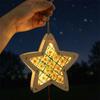 Handheld Bamboo Woven Lantern Chinese Style Glowing Rabbit Lantern  Mid-Autumn Festival