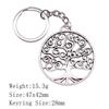 Birthday Gifts Men Keychain Tree Of Life Key Ring Biz Woman Chains