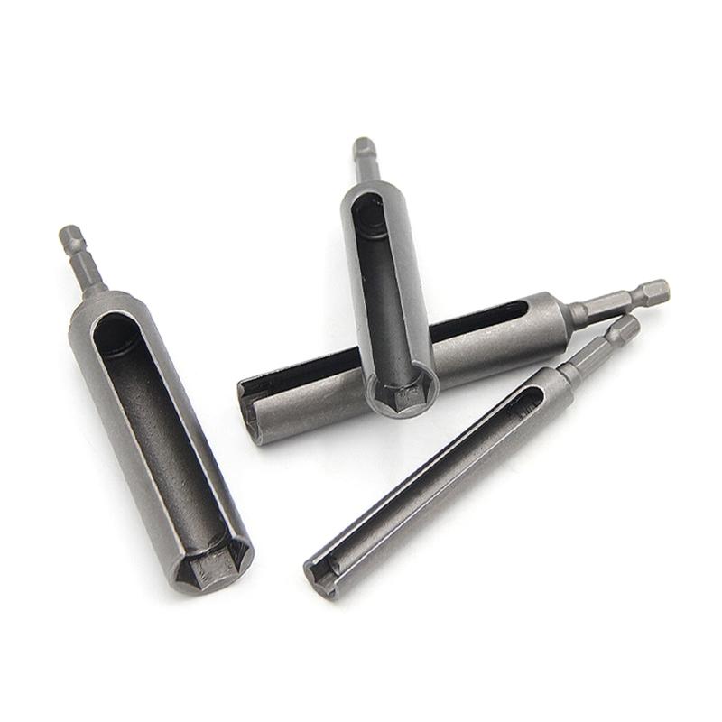 Bicycles Hydraulic Disc Brake Oil Tube Wrench Adapter Bike Valves Repair Tool Quick Change Hex Shank Socket Wrench