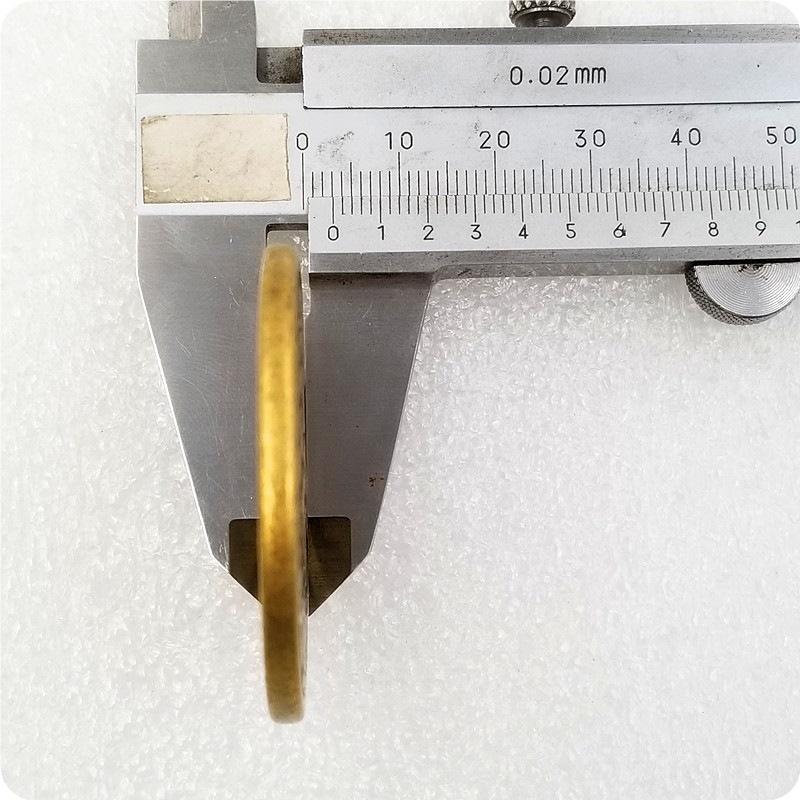 Antique 43mm Thick Copper Five Emperors Coin T112