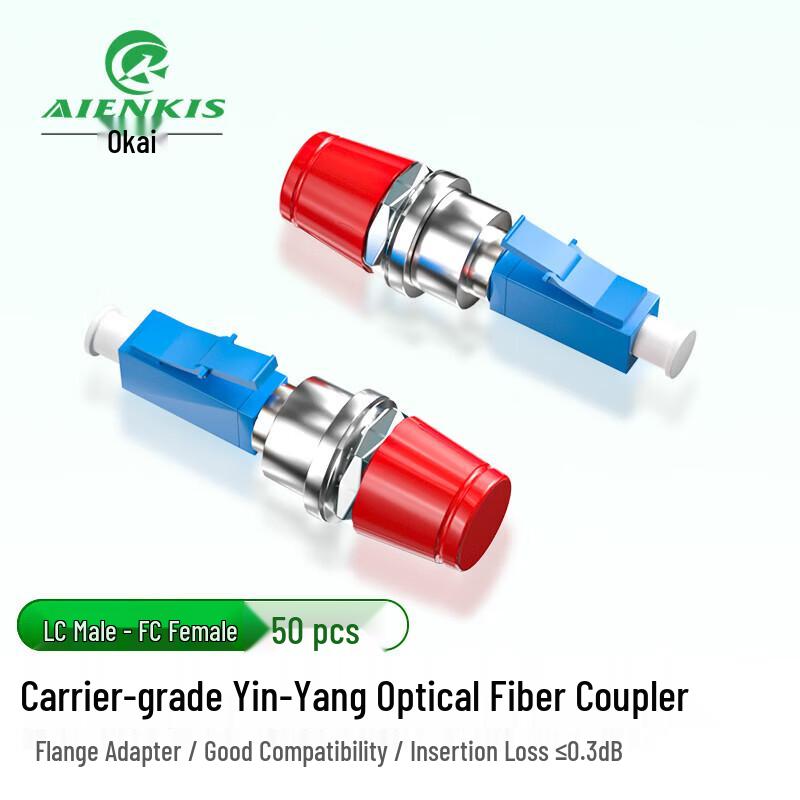 AIENKIS Telecom-Grade Fiber Optic Adapters