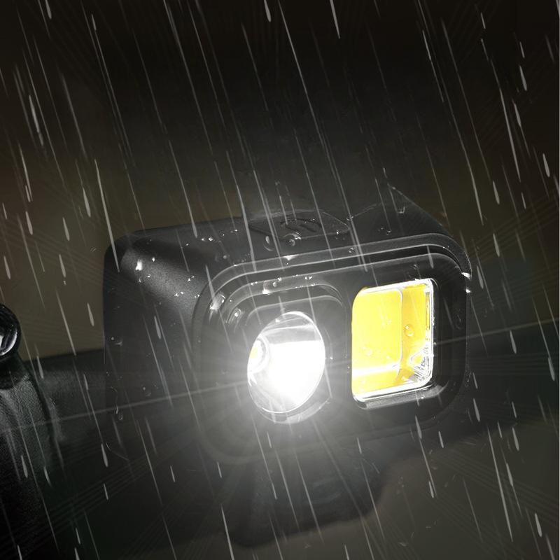 Cross Border Bicycle Front and Rear Light Set Type-C Charging Outdoor Waterproof Cycling Light Mountain Bike Night Warning Light