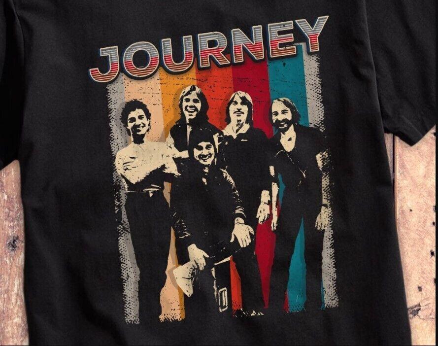 Футболка Journey Band Escape Tour Унисекс S-234XL Подарок фанатам A344 Унисекс Футболка