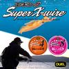 DUEL Плетеный шнур PE Super X Wire 8 Eging 200 м Белый с розовой маркировкой 0.4 Цвет