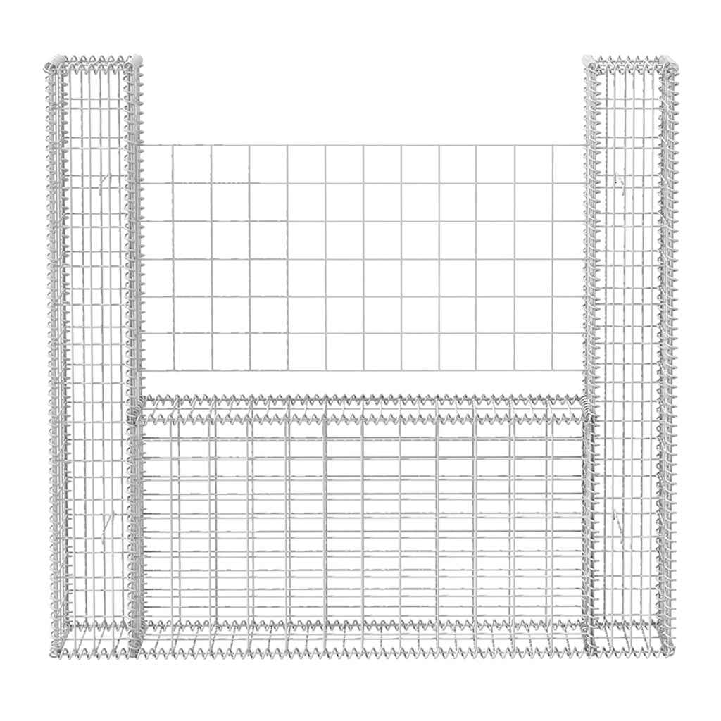 U Shaped Gabion Basket Steel 160 * 20 * 150 cm