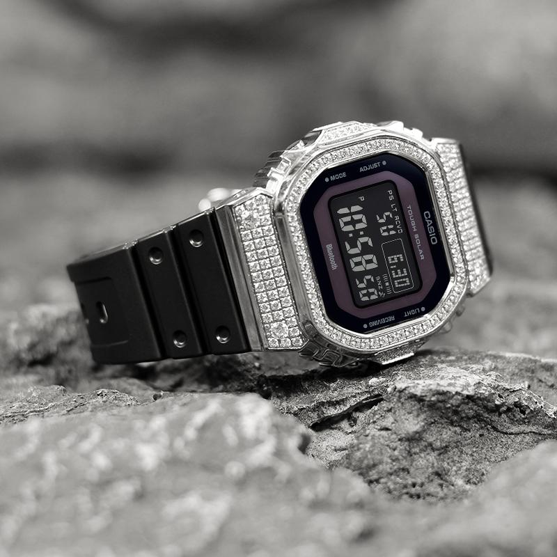 Casio Унисекс ЧЕРНЫЕ ЧАСЫ СЕРИИ DIGITAL GW-B5600BC-1B(Watch4--)