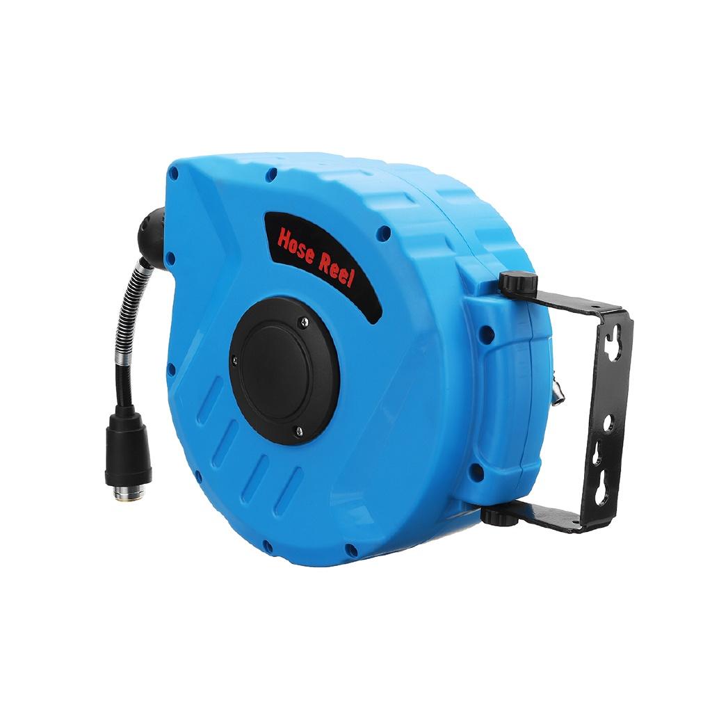 10M 1/4" 260PSI Катушка с шлангом Настенное крепление Выдвижная Автоматическая намотка Воздушный компрессор 33*16*28.5CM