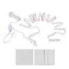 LED Vanity Mirror Light Touchable White Light USB Dimmable Vanity Makeup Light for Bathroom 14 String (42pcs Light