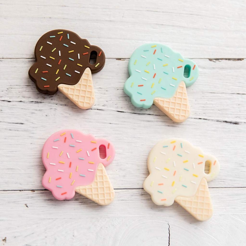 Mamimami Домашнее мороженое 5 шт. разноцветные силиконовые подвески для кормления грудью материалы ручной работы для грудного вскармливания ребенка силиконовое мороженое своими руками на день рождения