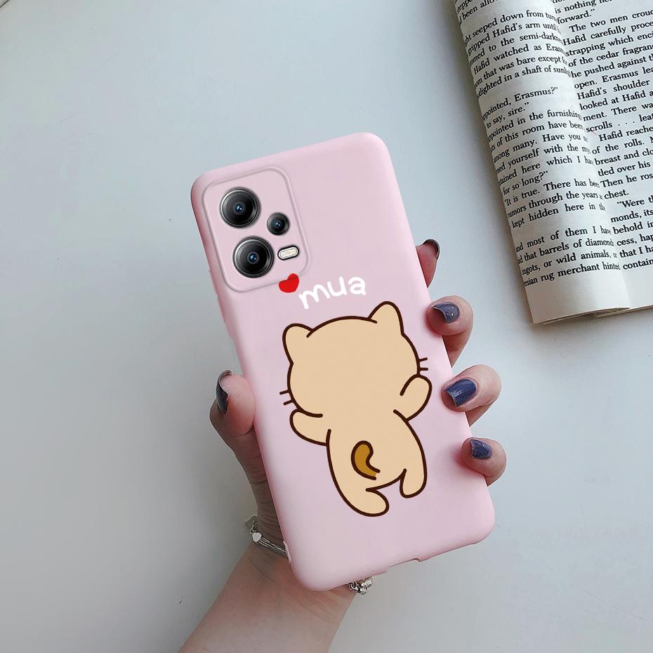 Чехол Poco X5 для Xiaomi Poco X5 Pro Мягкий Силиконовый Чехол Милые Мультяшные Чехлы для Телефона Для Xiomi Poco X5 Coque PocoX5 X 5 X5Pro Funda