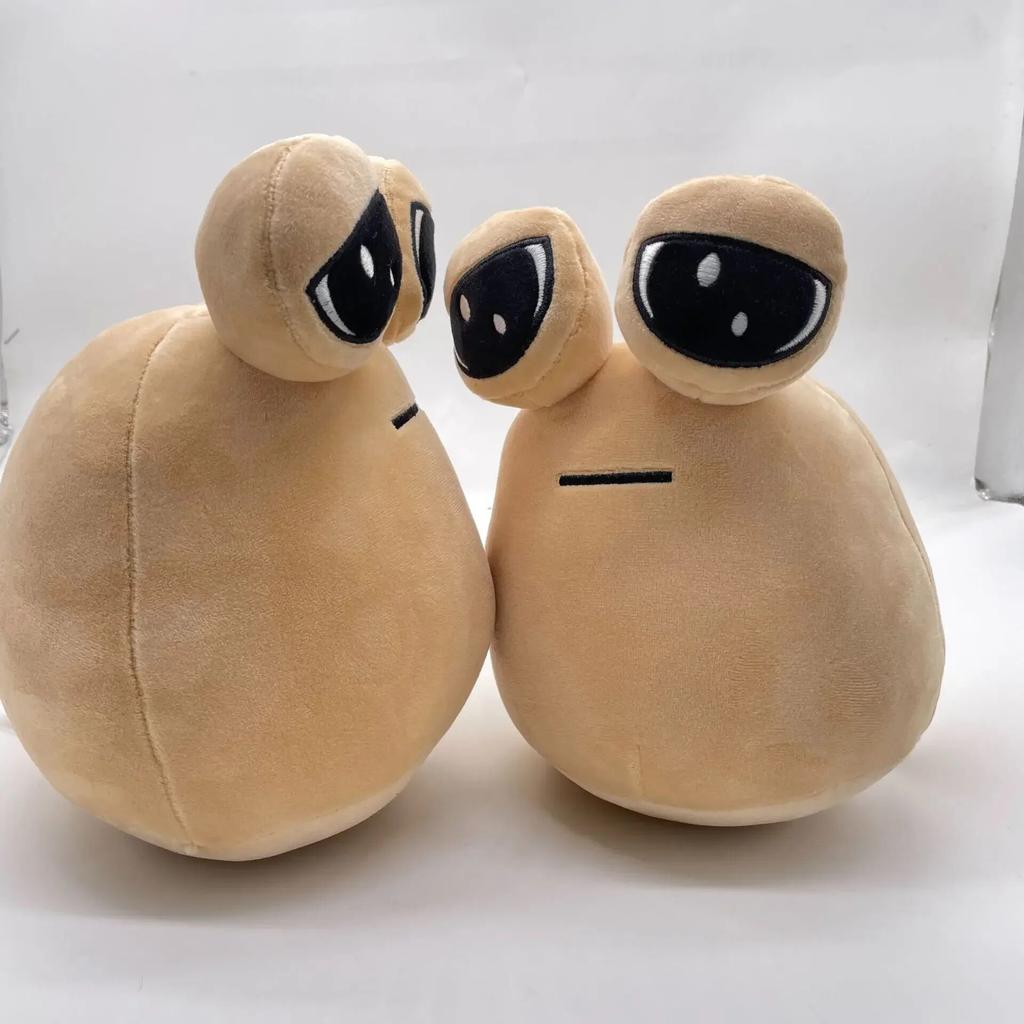Мой питомец инопланетянин Pou плюшевые игрушки аниме игра кукла Maw Pou кавайный мультфильм мягкая подушка дети день рождения Рождество Gif
