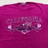 Винтажная футболка 90-х SAN DIEGO CALIFORNIA BEACH SAIL SUNSET РАЗМЕР M