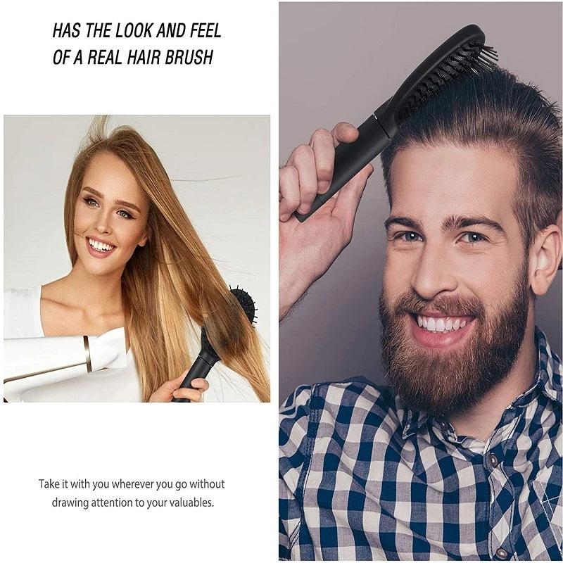 Поддельная расческа, скрытый секретный ящик для хранения, мягкая расческа, пластиковый скрытый портативный мини-сейф, ценные вещи, деньги, часы, безопасный ящик для хранения