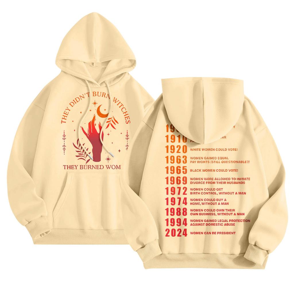 Graphic Hoodies For Women Cute Pullover Long Sleeve Preppy Sweatshirts Letter Printed Hooded Tops Fall Winter