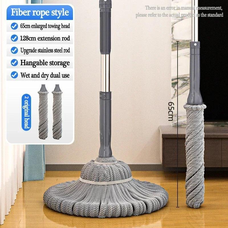 2025 Новая швабра без мытья рук, бытовая швабра для мытья полов, вращающаяся самозакручивающаяся швабра для ленивых людей, швабра для мытья полов, инструменты для мытья полов