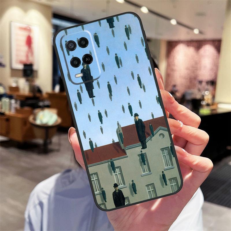 Чехол Rene Magritte для Oppo A78 A98 A79 A18 A38 A58 A40 A60 A80 A16 A76 A96 A15 A74 A94 A54 A17 A77