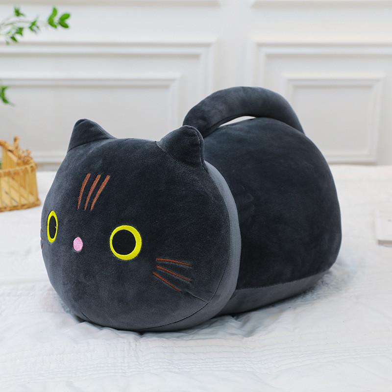 Adorable Plush Cat Toy Cartoon Bedtime Companion Kid Girls Birthday Gift Holiday