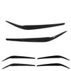 2pcs Headlight Eyebrow Strip Headlight Eyebrow Left Right Replacement for BMW 5 G30 G31 G38 F90 M5 525I 530I 540I 2017‑2021