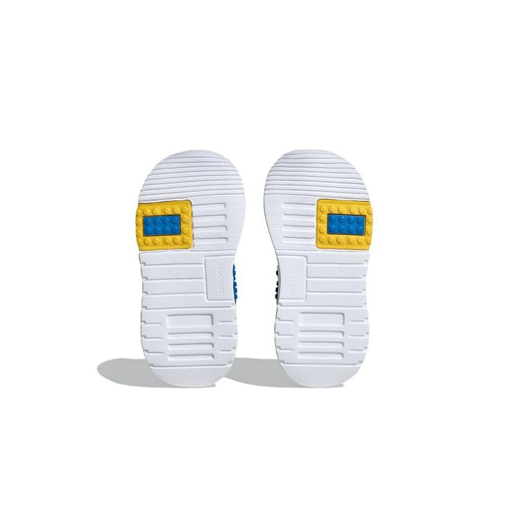 LEGO x adidas Racer TR21 EL I Белые/Шокирующий синий Детские кроссовки Облачно-белый/Оборудование-желтый IF2891