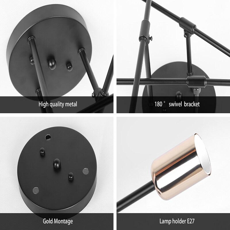 Canmeijia Modern European Nordic Chandelier Home Decor Ceiling Light Dining Pendant Hanging Lamps for Living Bedroom