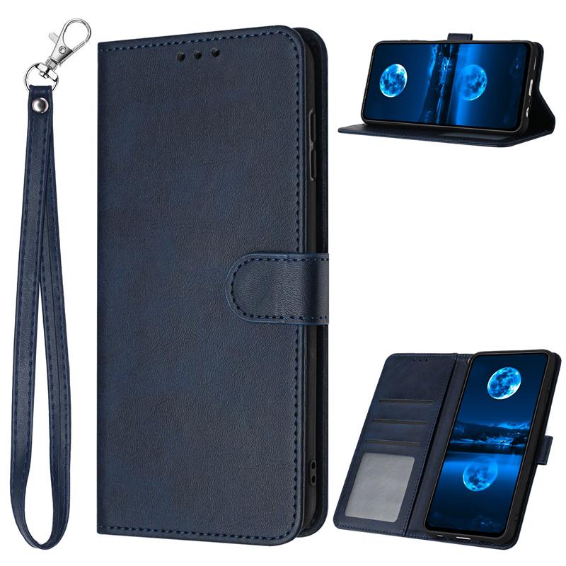 Casing For OPPO A3 A2 Pro A3X A2M A1i A2X A1X 4g 5g Luxury Flip Wallet Case PU Leather Card Slot Stand Cover With Lanyard
