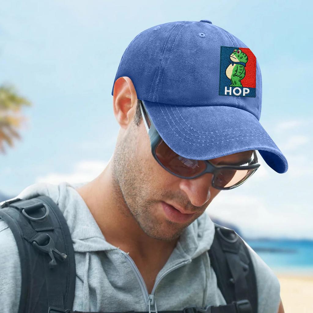 Fashionable Print Men's And Women's Adjustable Baseball Caps