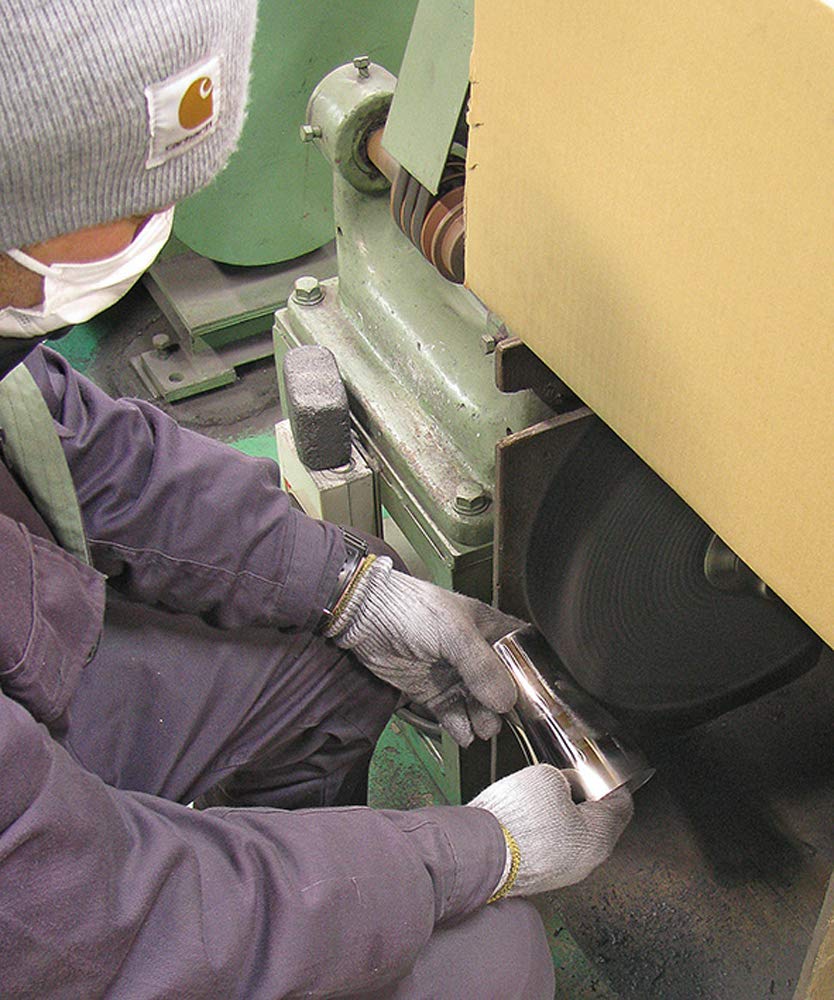 Tamahashi Tumbler Blue 440ml Antique Silver Stainless Steel "Blue" (Ginfurumi)" 18-8 AO-03