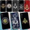 Чехол для Realme C75 C67 C61 C55 C53 C51 C21Y C25S 10 11 12 13 14 Pro Plus GT 6T 6 5 GT7 Pro со знаком Масонов (свободных и принятых)
