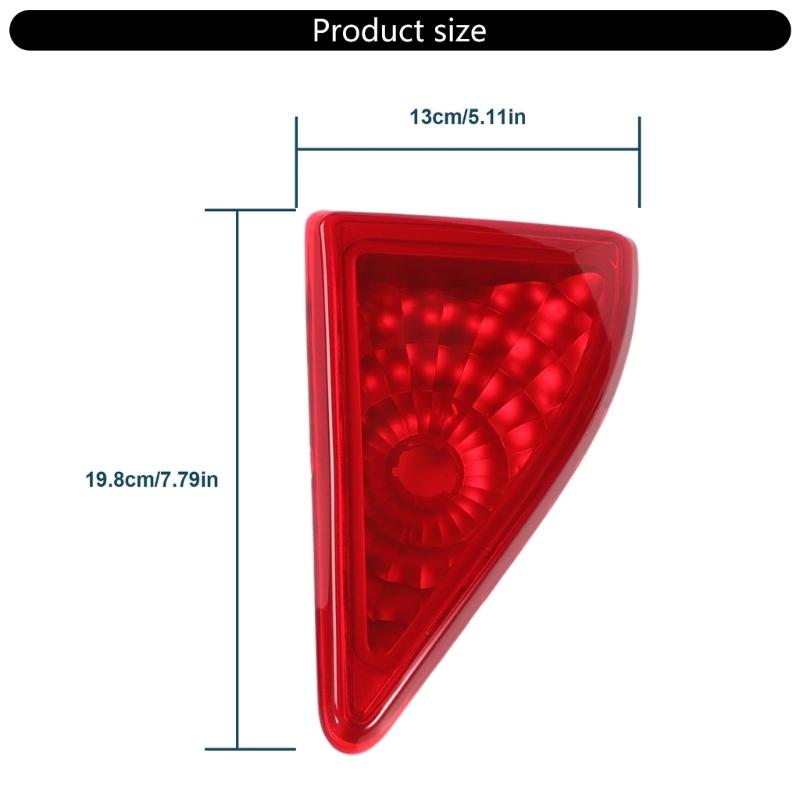 High Levels Brake Light 3rd Brake Stop Lamp Rear Brake Indicator Warning Lamp Housing 265900021R 2654000Q0C