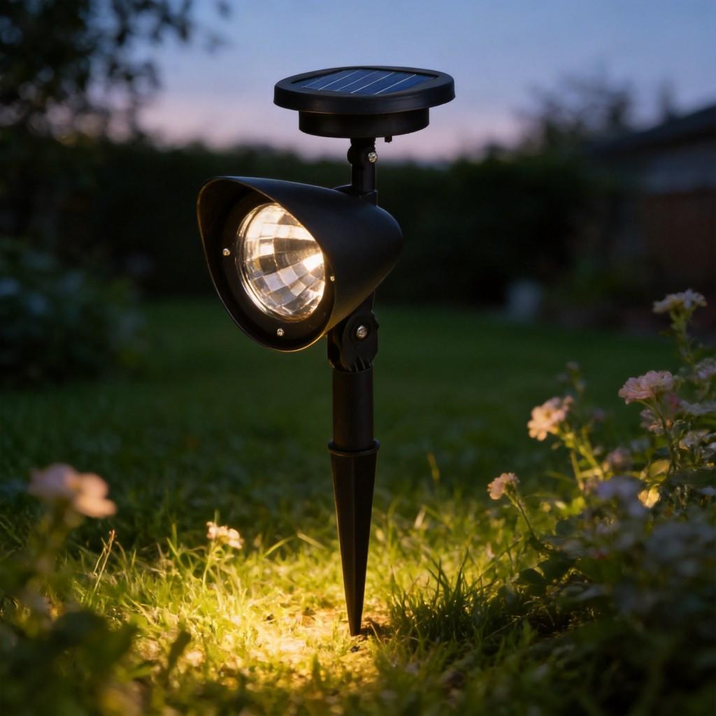 Outdoor Solar Lawn Lights With Waterproof Design For Garden Pathway Illumination