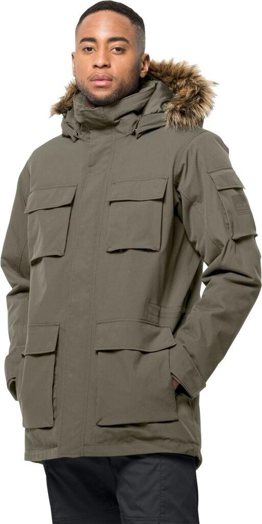 Куртка Jack Wolfskin Glacier Canyon Parka (1107674) пыльная олива