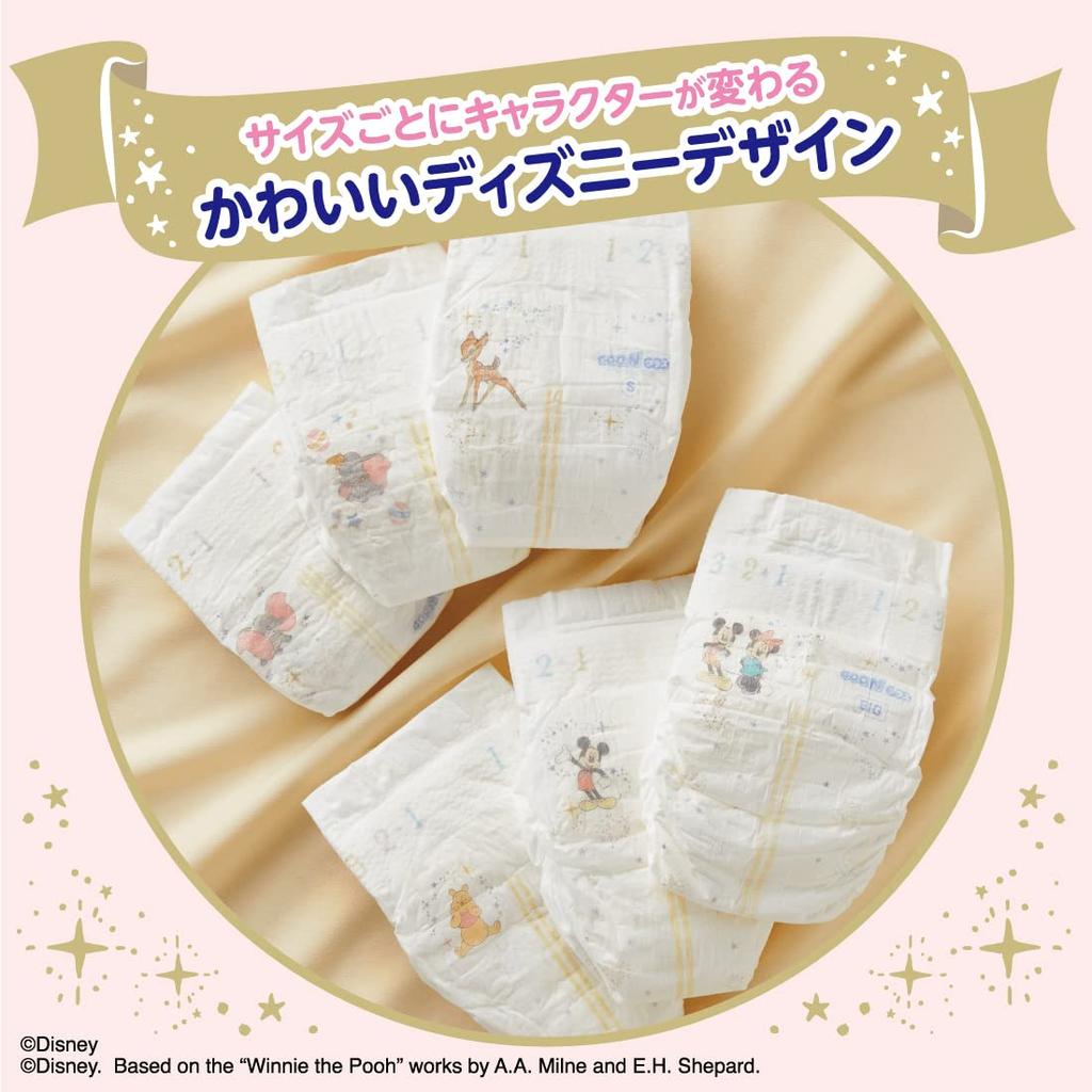 BIG Goon Plus Дизайн для чувствительной кожи 168 листов x [Размер ленты] (12~20 кг) (42 4) [Корпус продан]<Disney Design>