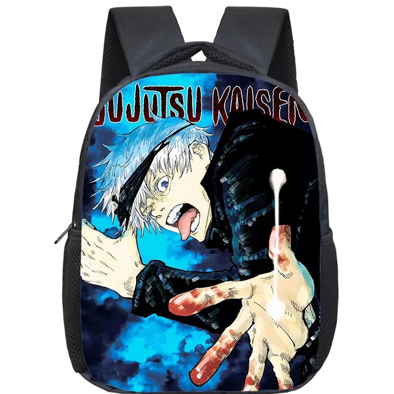 Аниме Jujutsu Kaisen Рюкзак Мальчики Девочки Детский Сад Сумка для Книг Детские Школьные Сумки Манга Gojo Satoru Yuji Itadori Рюкзак Подарок