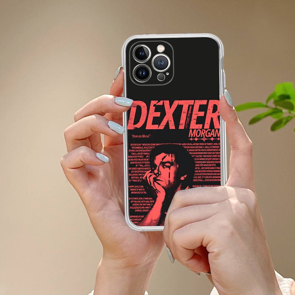 Movie D-Dexter For IPhone 17 16 15 14 13 12 11 Pro Max Plus Phone Case High End Silicone