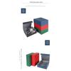 Storage Box For 1800/600/100+ Trading Cards PU Leather Commander Card Deck Case Magnetic Closure Card Holder for Magic Game Card
