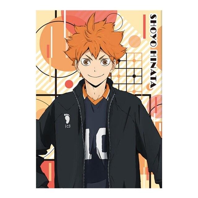 Haikyuu Аниме Волейбол Мальчики DIY Стразы Вышивка Плакат для Украшения Дома