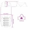 Tunnel Tent for 4 Persons Gray and Orange 318 x 275 x 140 cm