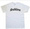 ФУТБОЛКА SUBLIME ii размеры S M L XL XXL 3 4 XL Черный, Белый