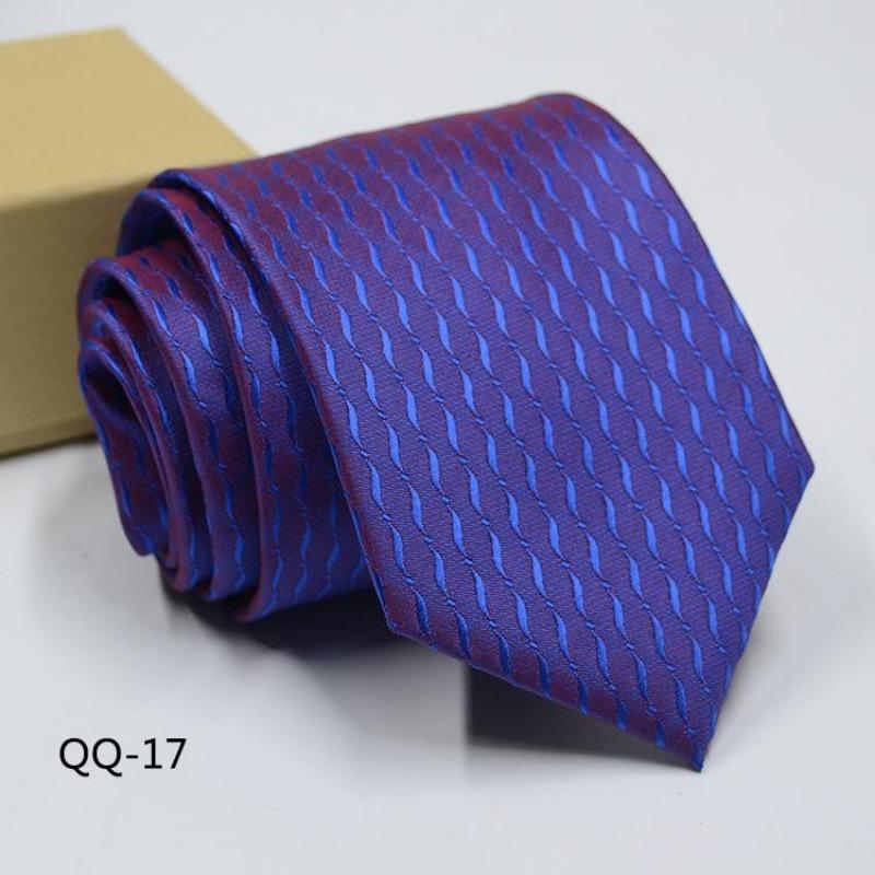 Мужское Платье Деловой Повседневный Профессиональный Жених Свадьба Лучший Муж С Полосатым Жаккардом Изысканный Джентльмен Мужской Премиальный Галстук